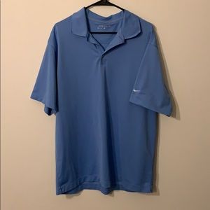 Men’s Nike Golf XL Light blue polo shirt